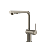Gessi Inedito moleté robinet de cuisine avec douchette extractible à double jet 60478